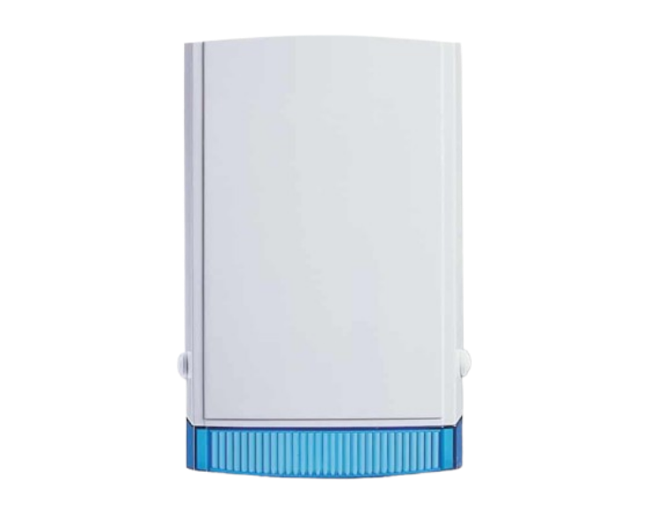 Odyssey 1 White Cover Blue Lens External Siren 115dB